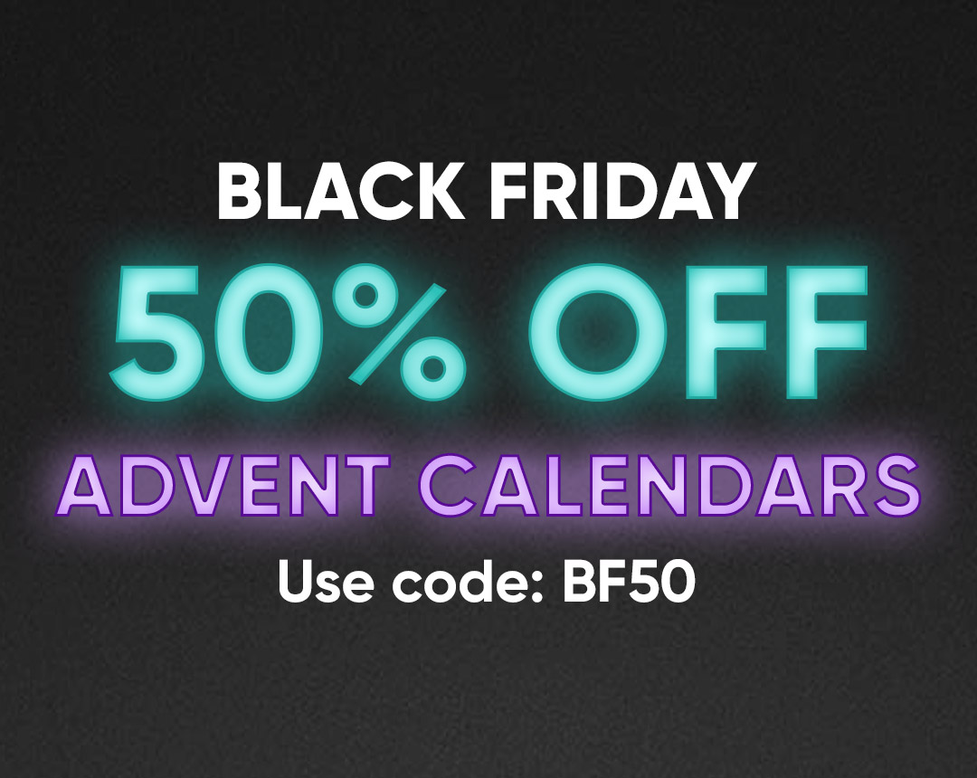 50% Off Advent Calendars