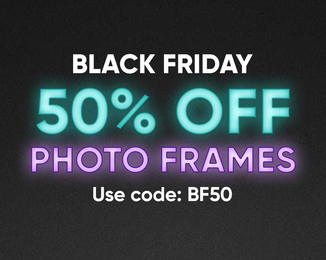 50% Off Photo Frames