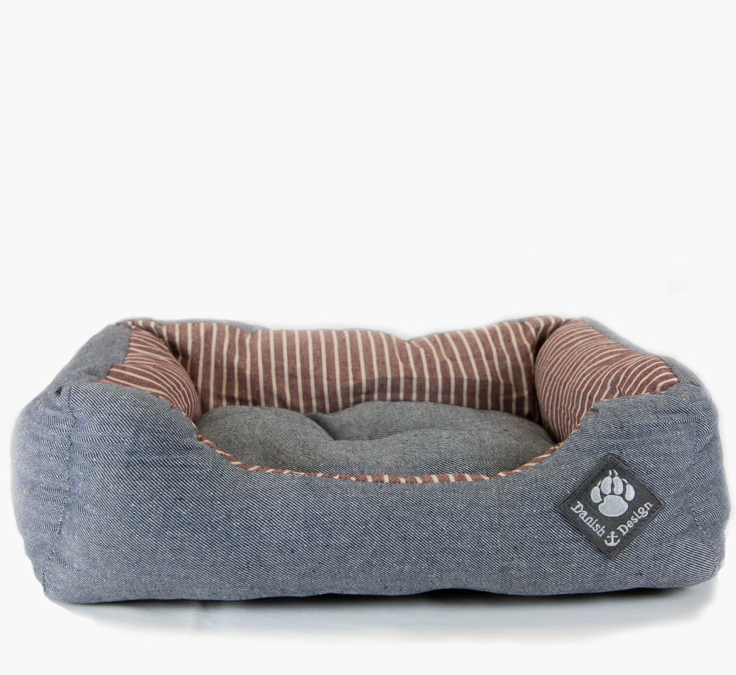 Danish Design Maritime Snuggle Dog Bed front view
