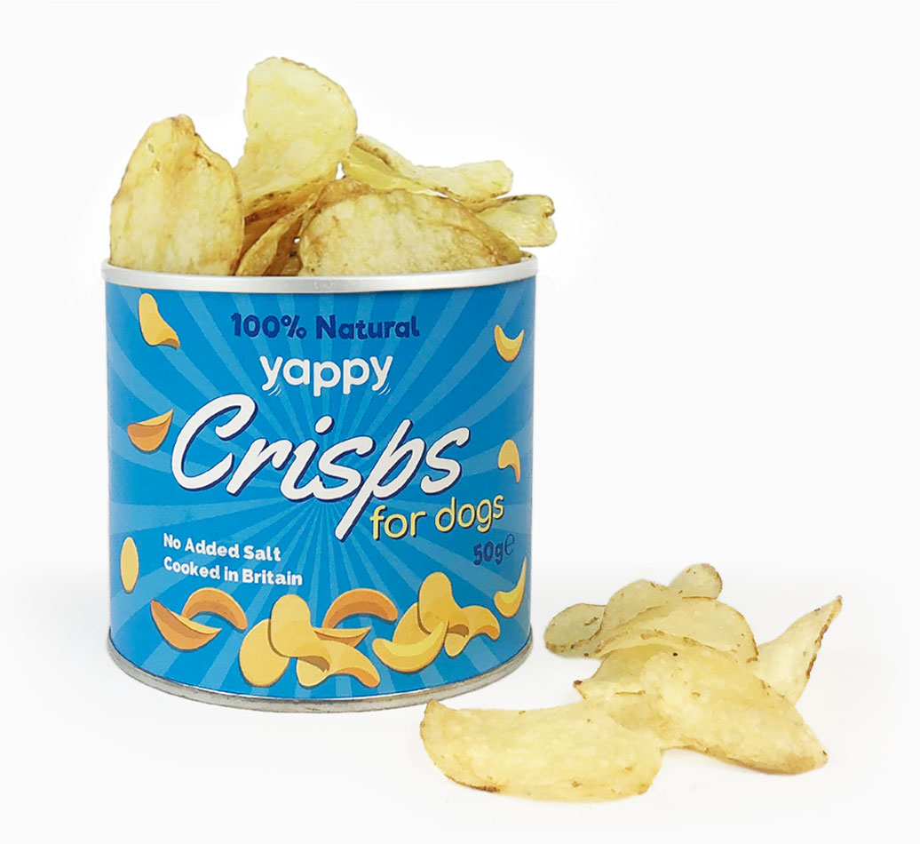 Crisps for your Dog - front view