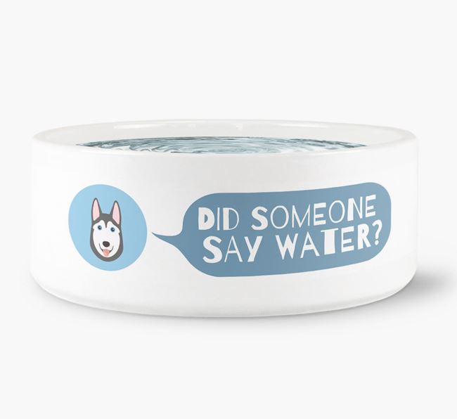'Did someone say water?' Dog Bowl for your Dog