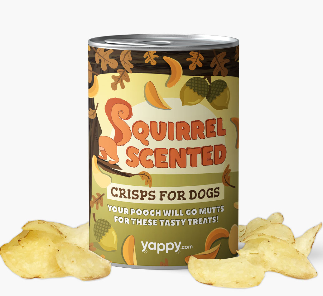 Squirrel Scented Crisps For Your Dog