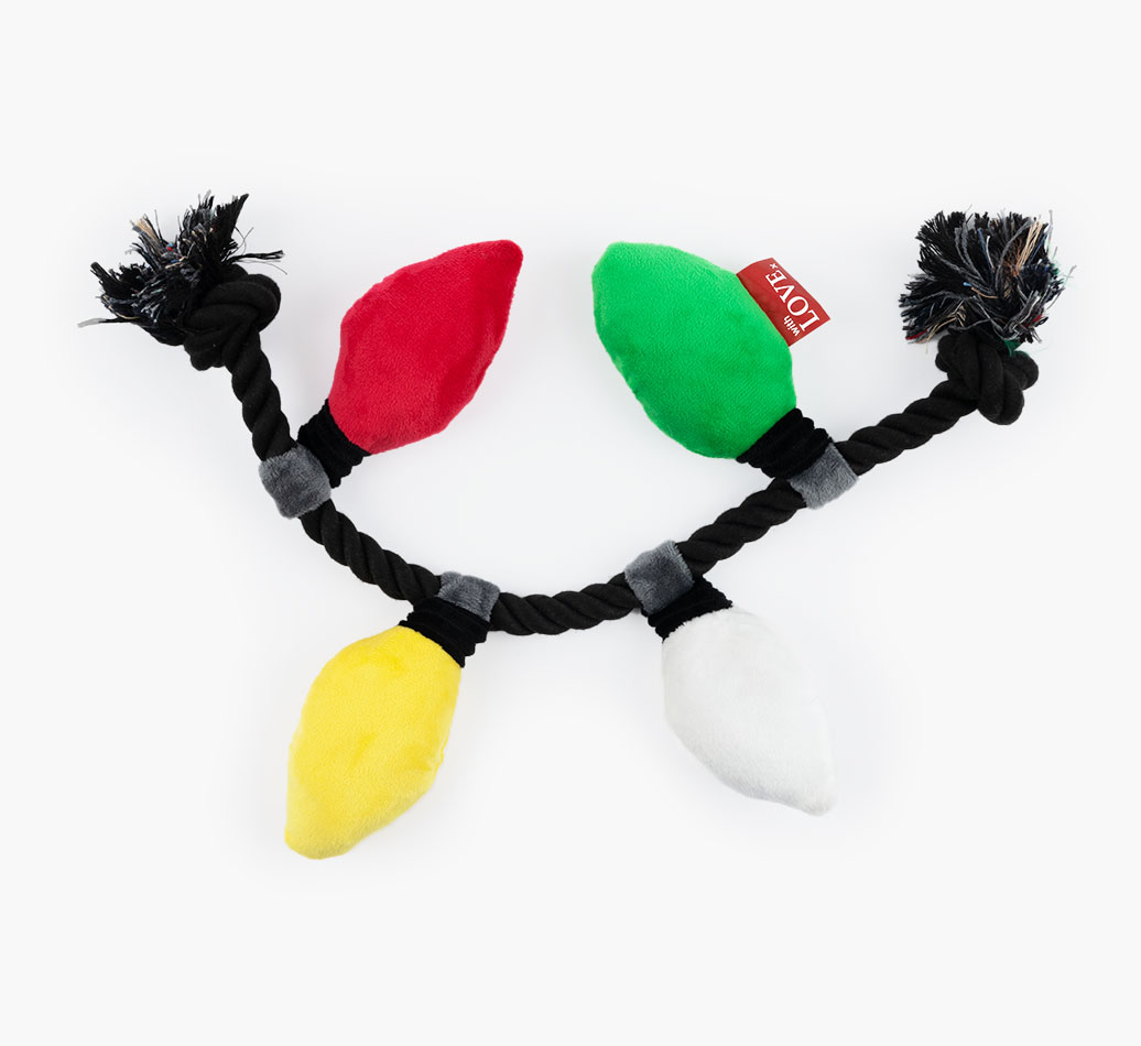 Fairy Light Tugger Dog Dog Toy - front view
