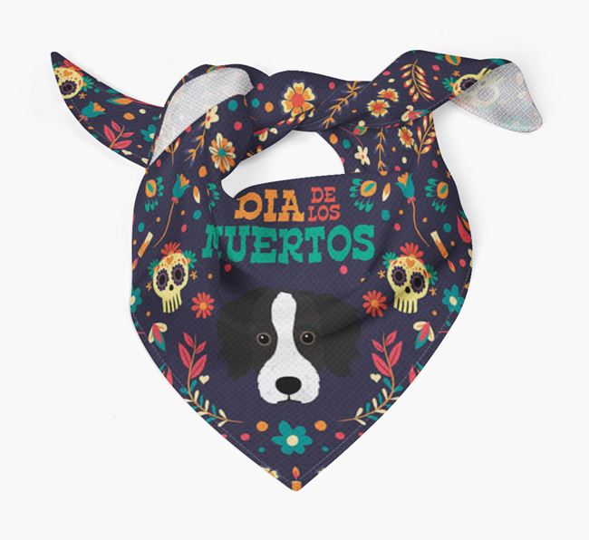 'Dia De Los Muertos' - Personalized Bordoodle Bandana