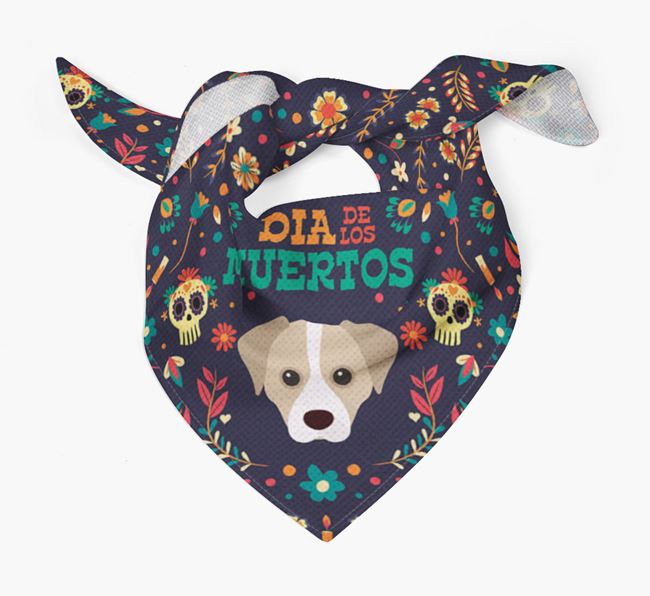 'Dia De Los Muertos' - Personalized Cheagle Bandana