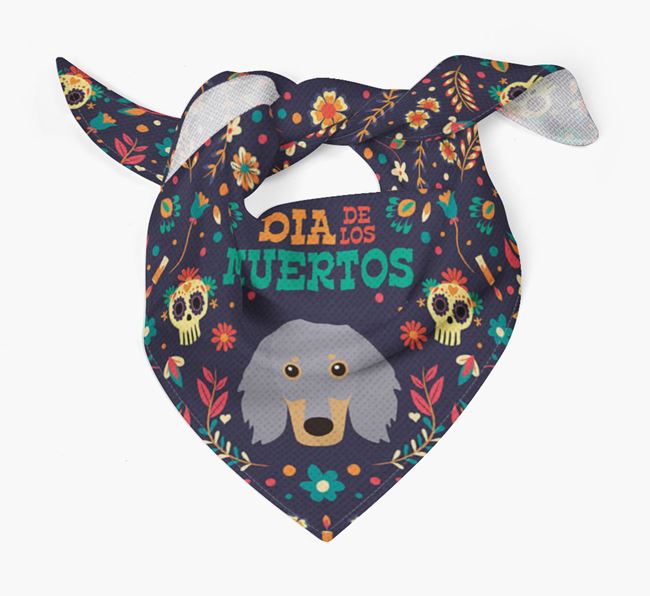 'Dia De Los Muertos' - Personalized Dachshund Bandana