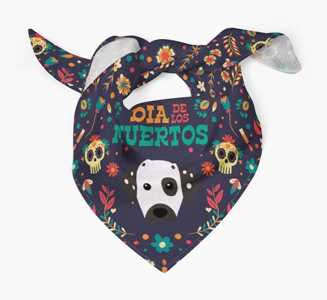 'Dia De Los Muertos' - Personalized Dalmatian Bandana