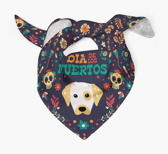 'Dia De Los Muertos' - Personalized Dalmatian Bandana