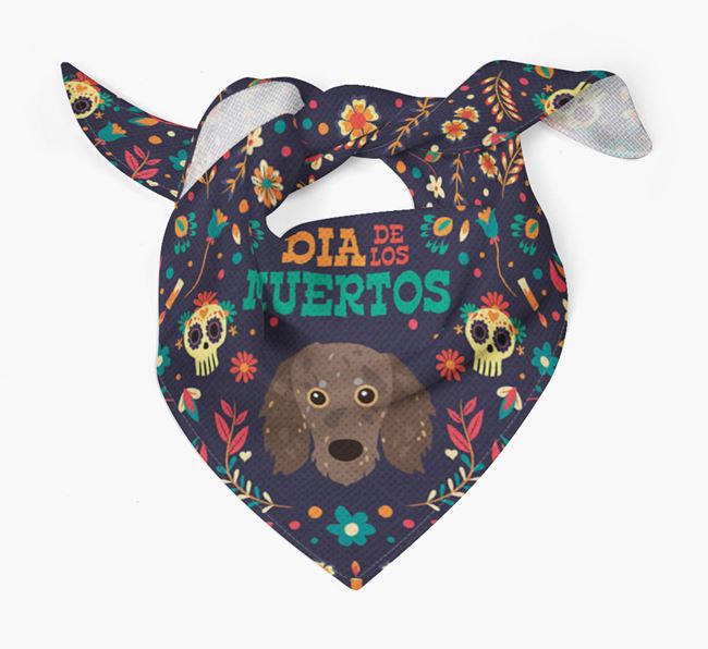 'Dia De Los Muertos' - Personalized Doxiepoo Bandana