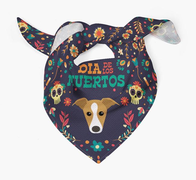 'Dia De Los Muertos' - Personalized Greyhound Bandana