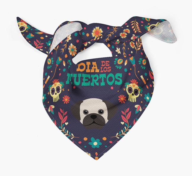 'Dia De Los Muertos' - Personalized Puggle Bandana