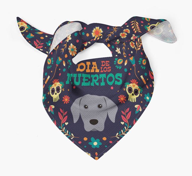 'Dia De Los Muertos' - Personalized Dog Bandana