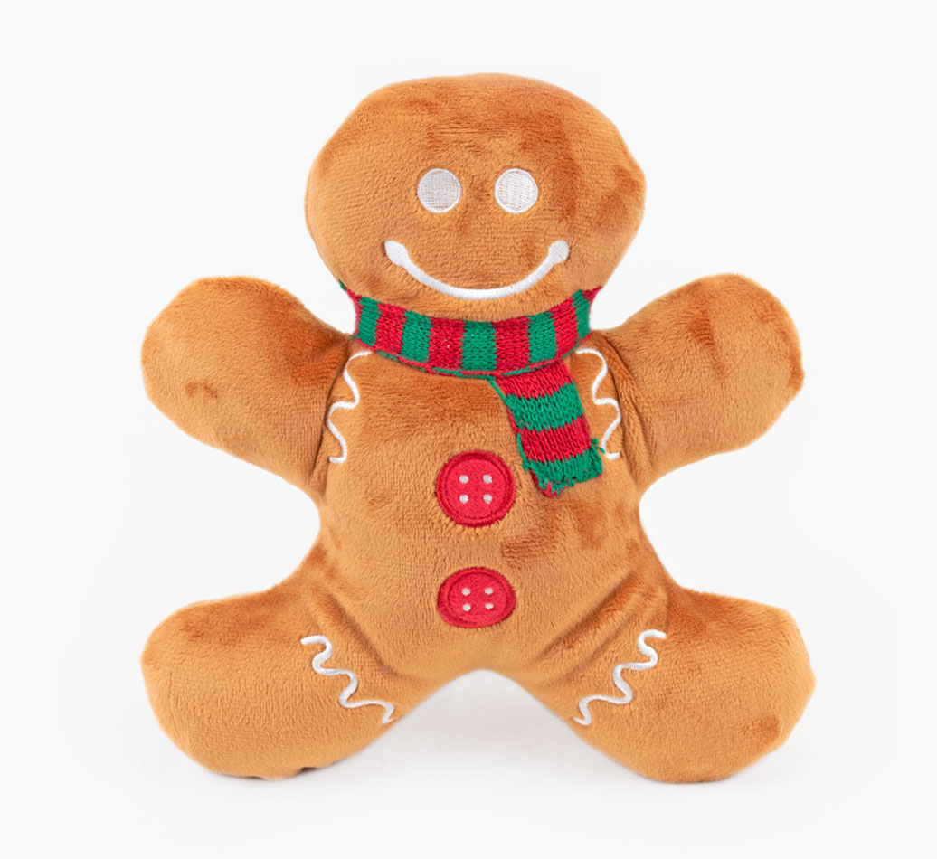 Gingerbread Man Dog Toy for your Cocker Spaniel