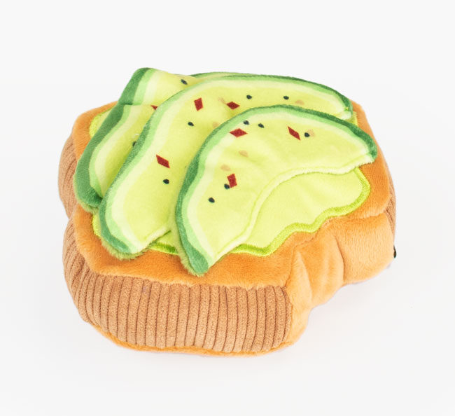 Avocado on Toast Dog Toy for your Corgi