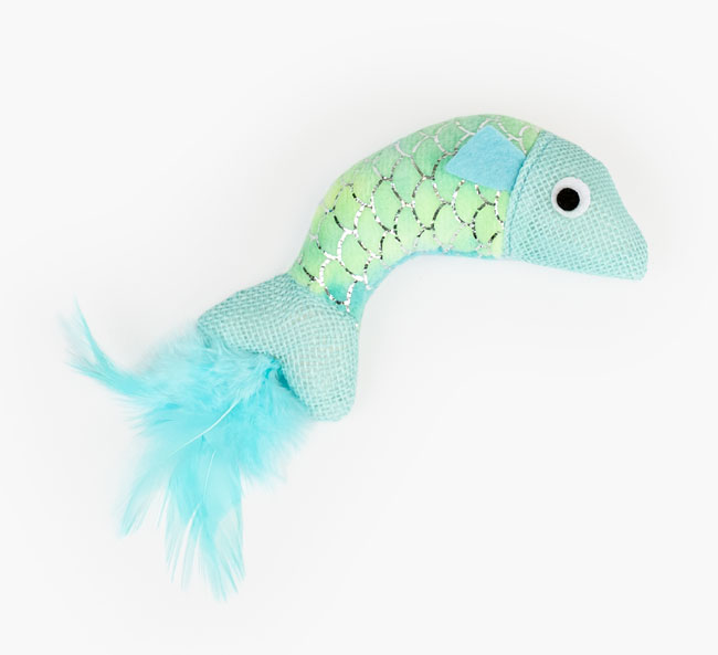 Mermaid Fish Cat Toy for your Siamese