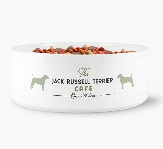 'The Dog Cafe' - Personalised Dog Bowl for your Dog