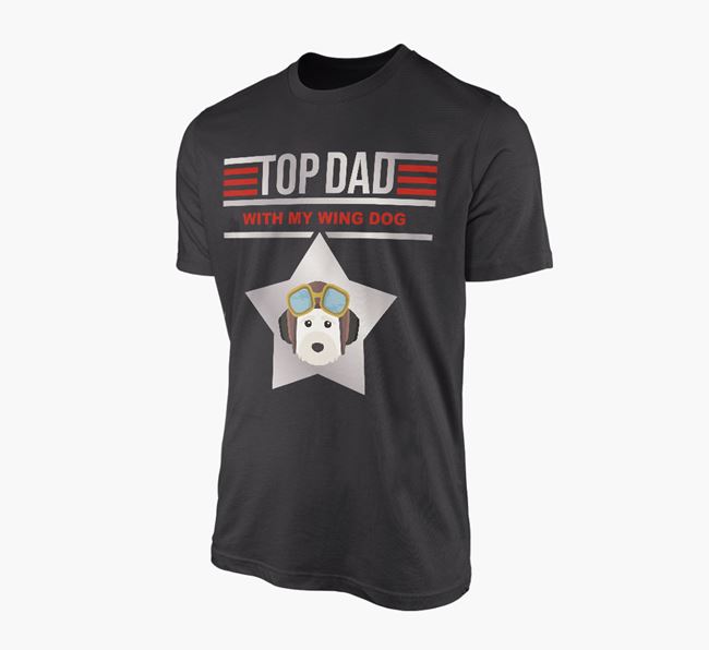 'Top Dad' - Personalised Cockapoo Adult T-shirt