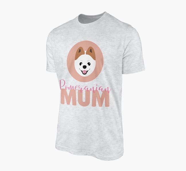 'Pomeranian Mum' - Personalized Pomeranian T-shirt