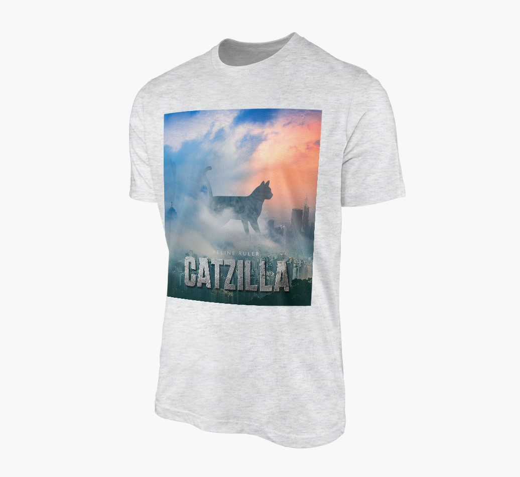 'Catzilla' - Personalised Cat T-Shirt