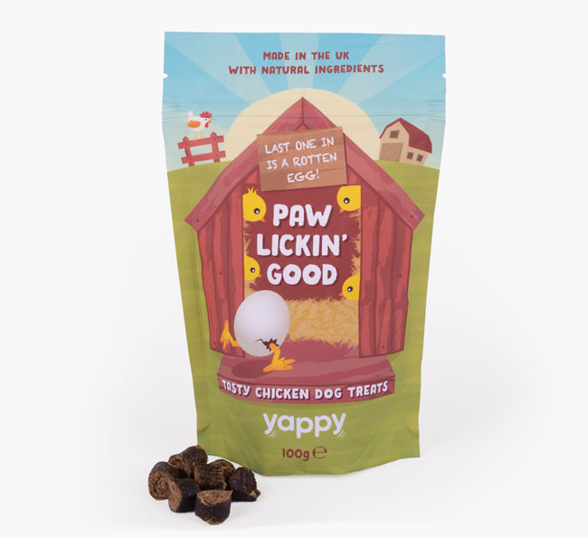 'Paw Lickin' Good' Chicken Dog Treats for your Cockapoo