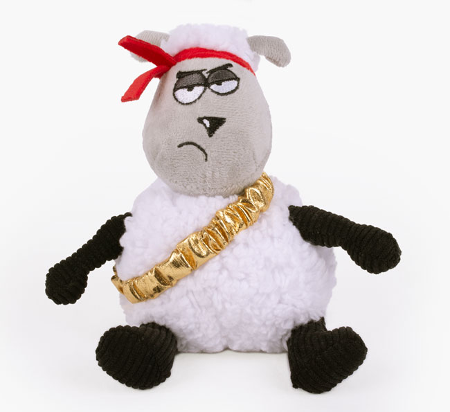 'Rambo Peep' Plush Dog Toy for your Dalmatian