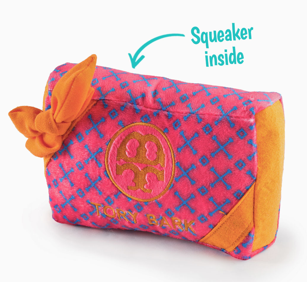 Tory Bark Gift Box Toy for your Dog 'Squeaker Inside'