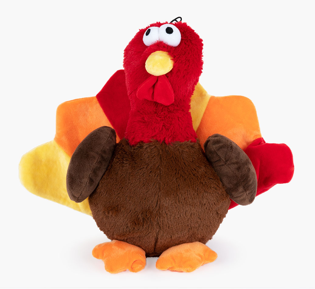 Gloria Gobbler Dog Dog Toy - front view