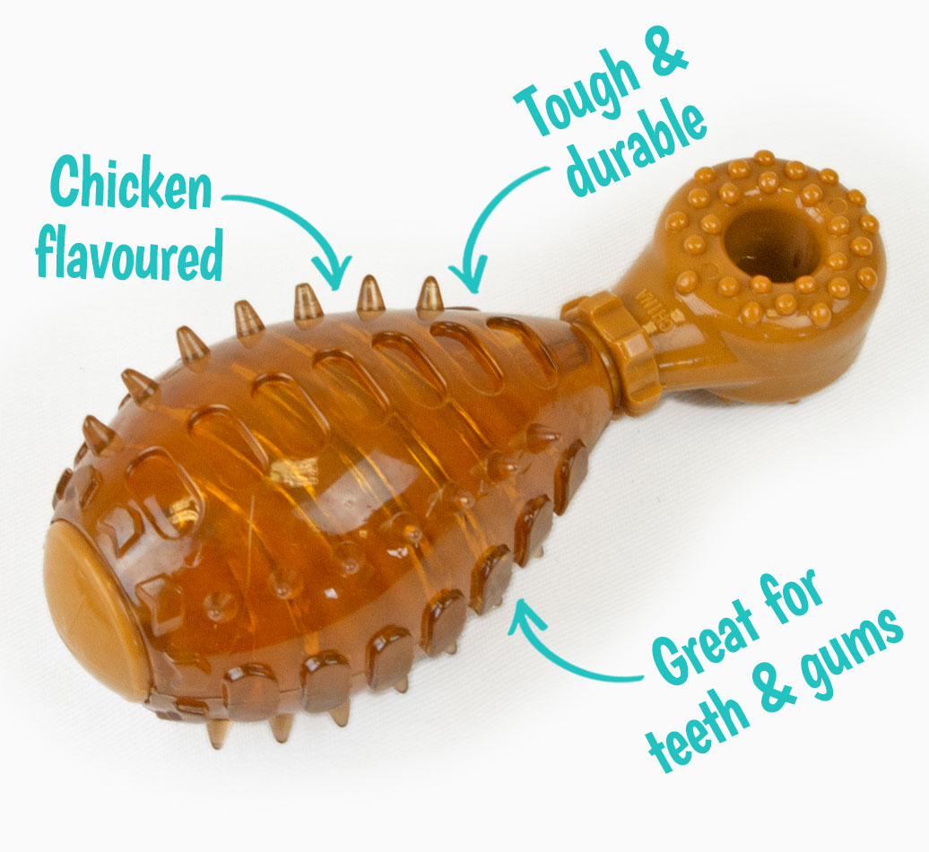 Gnosher Chicken Flavoured Dog Toy