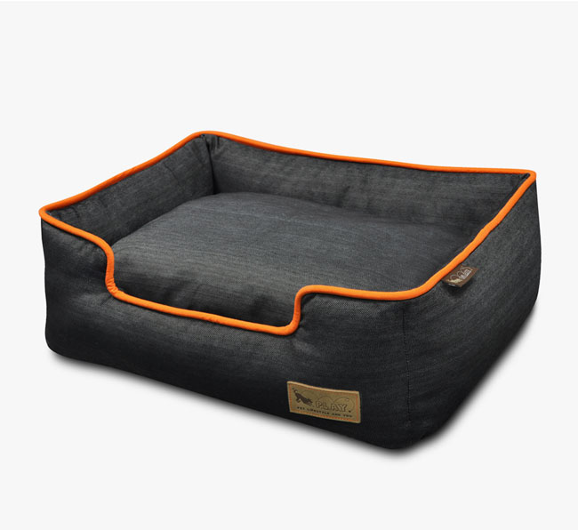 Urban Denim : Miniature Schnauzer Lounge Bed