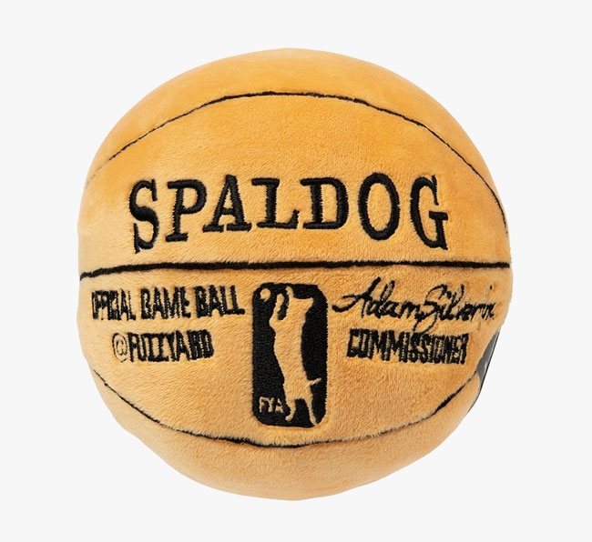 Spaldog Basketball Samoyed Toy