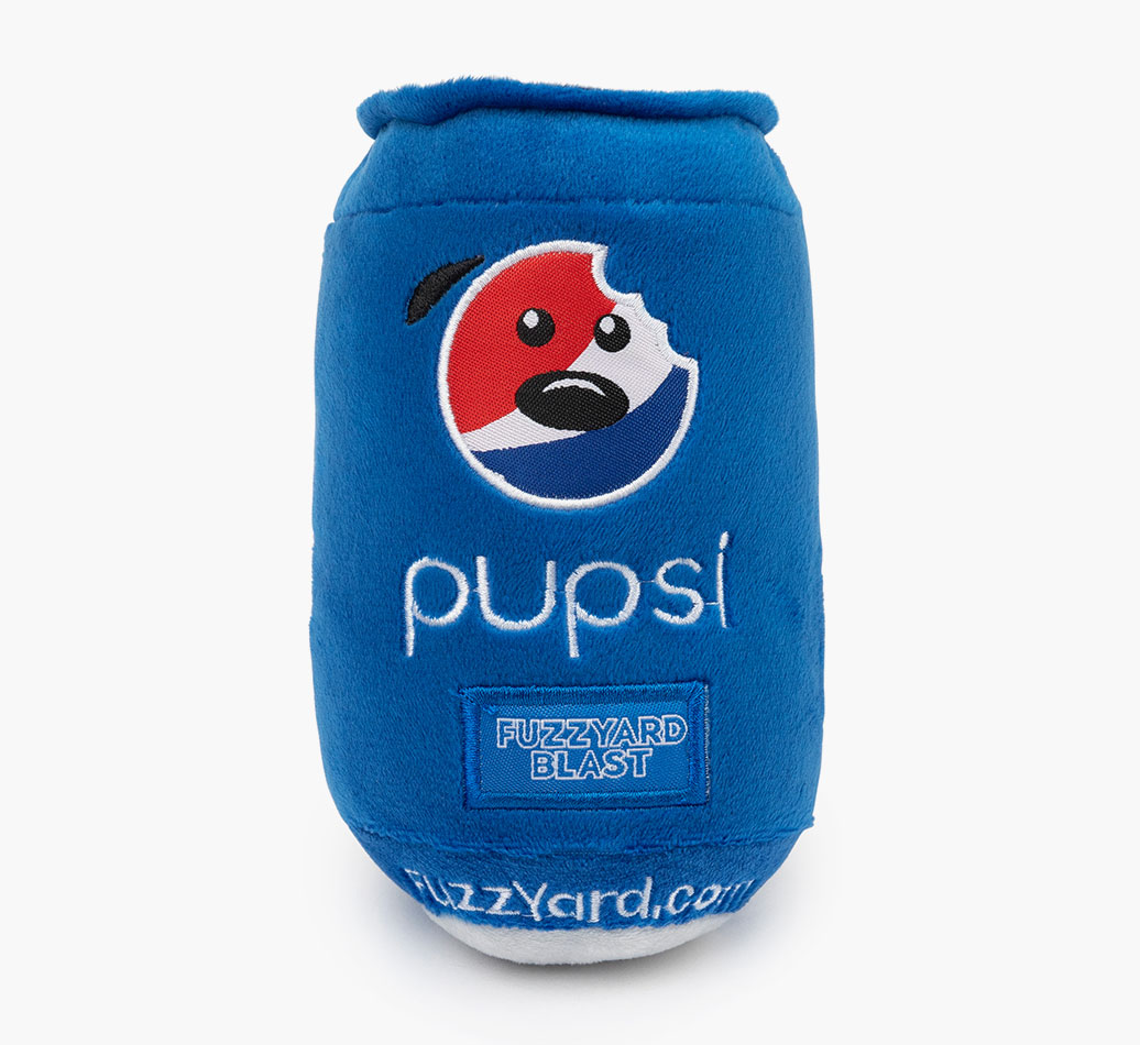 Pupsi Soda Whippet Toy - full view