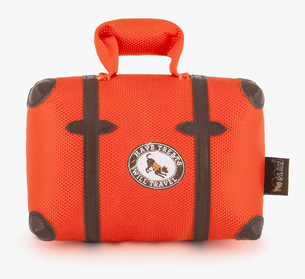 Globetrotter Suitcase Cocker Spaniel Plush Toy - front view