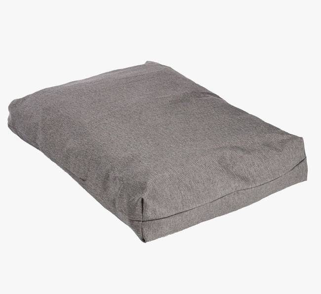 Anti-Bacterial Grey Deluxe Duvet: Portuguese Water Dog Bed