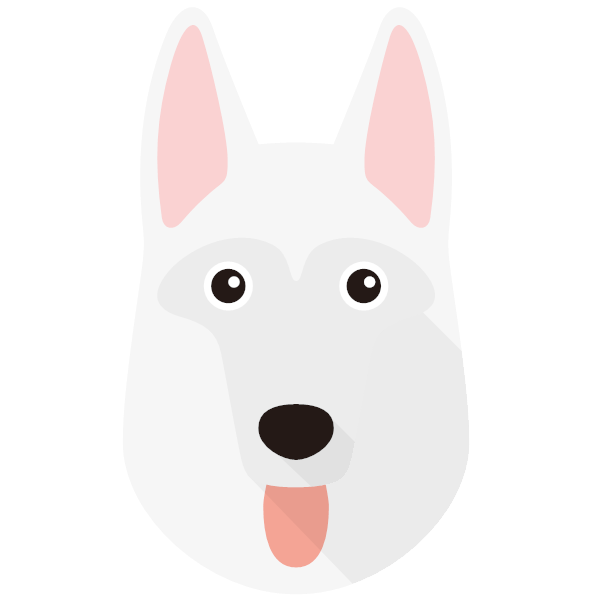 White Swiss Shepherd Dog Icon